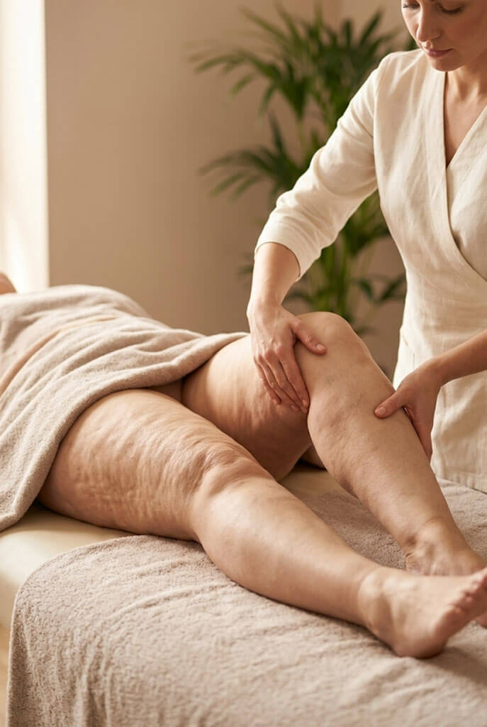 Workshop profissional sobre lipoedema com avaliação estética das pernas